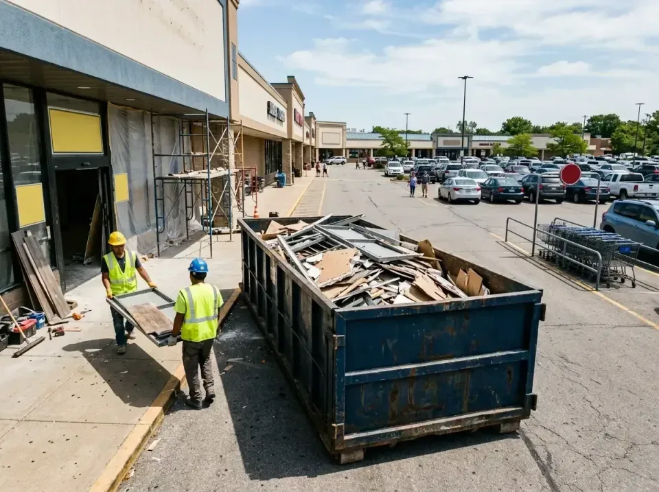 retail-store-renovation-debris-003 — frequently asked questions, Roll-off Dumpster Rentals in West Allis, WI
